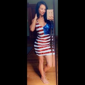 4th of July sequin dress